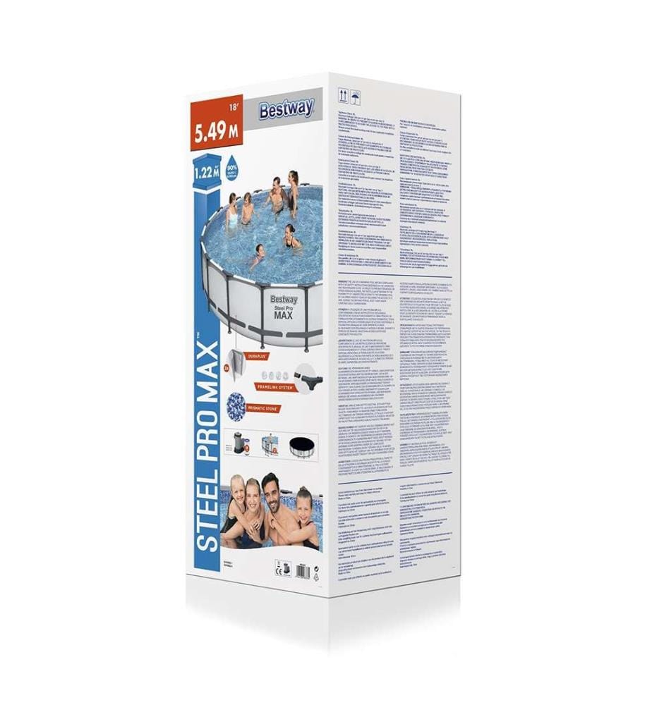 Piscine Steel Pro Max Frame 549 x 122 cm