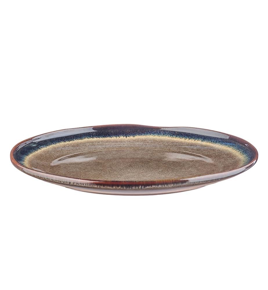 Plateau de service GENESIS Ø33cm - Basalte