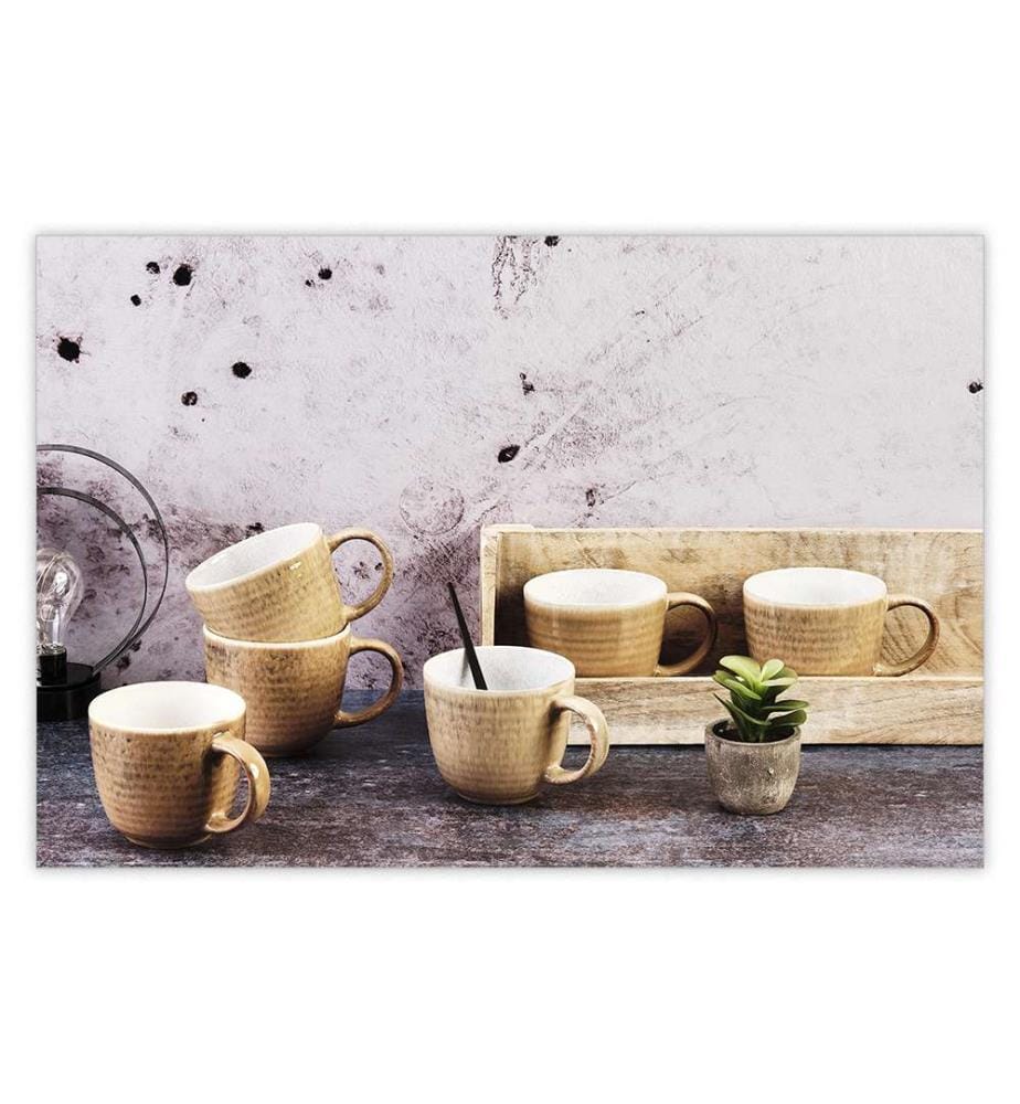 Set di 6 bicchieri Cosmos da 30 cl - Crema