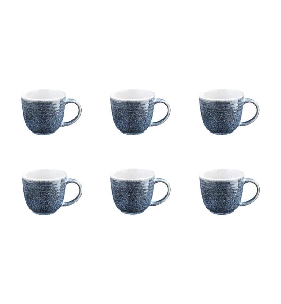 Set di 6 bicchieri Cosmos da 30 cl - Azur