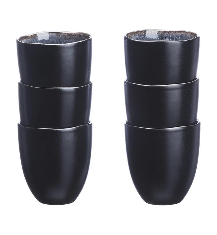Set di 6 tazze Iris da 15 cl - Blu notte