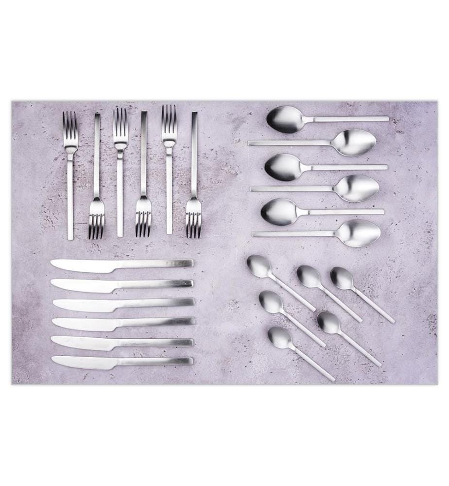 Set di posate Emund 24 pezzi - Argento