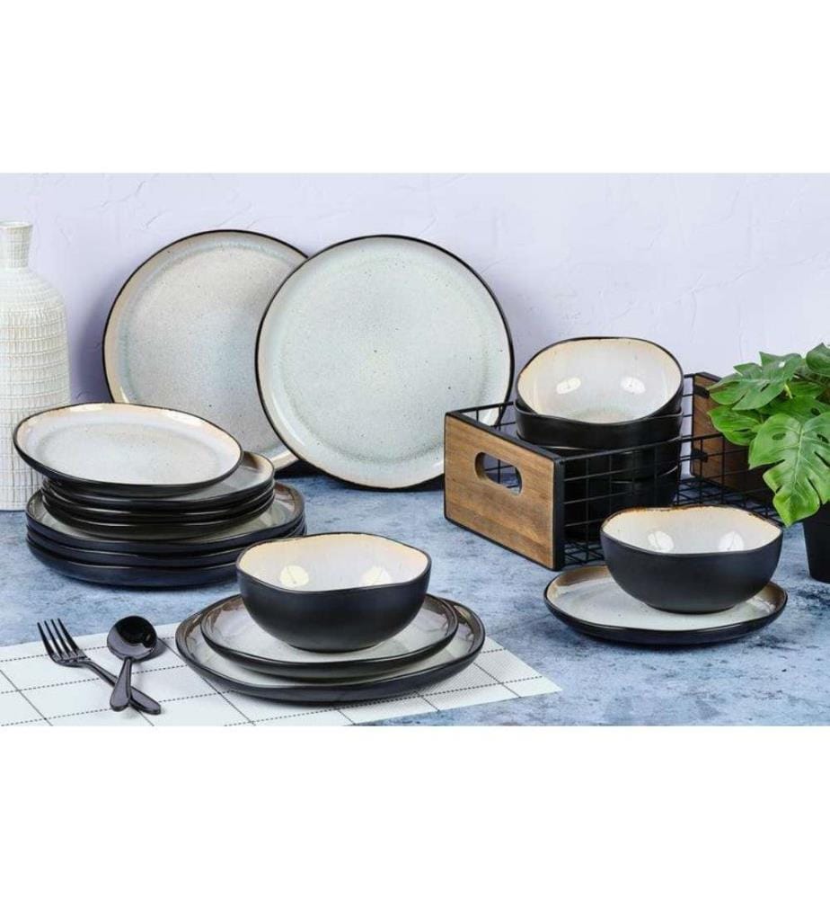 Les Essentiels Iris Set 18 Pièces - Blanc Ivoire