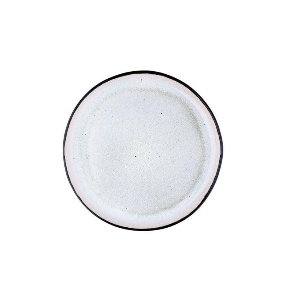 6 piatti Iris Ø 26 Cm - Bianco Avorio
