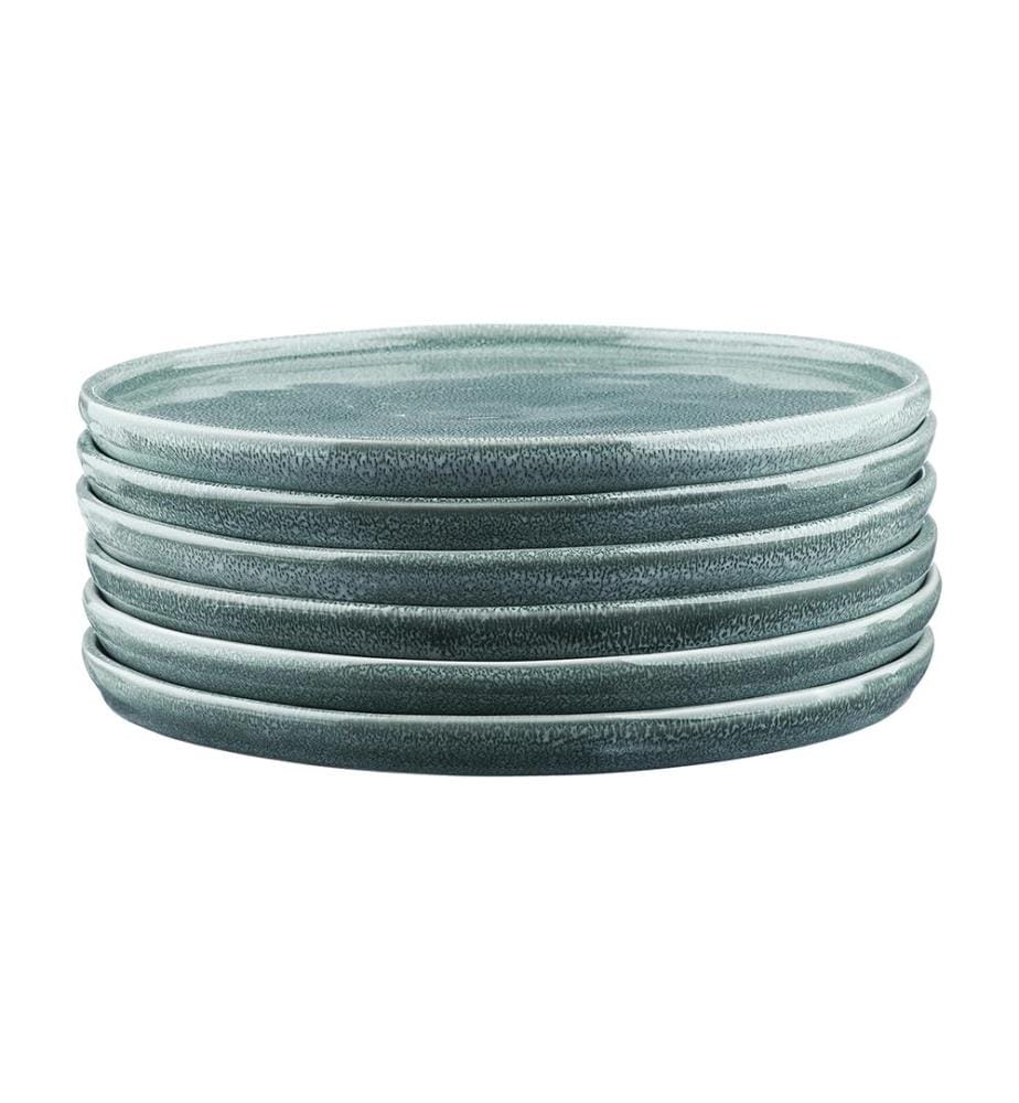 Lot de 6 Assiettes Magma Ø27 cm - Cobalt