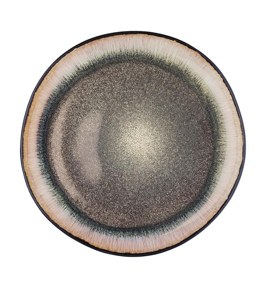Set de 2 Assiettes de Service Iris Ø32 Cm - Wild Chestnut Brown