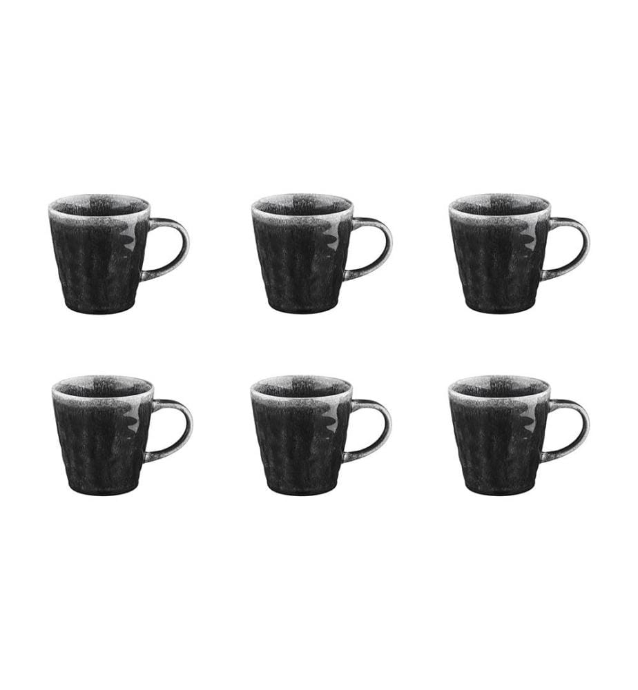 Set di 6 bicchieri Moon da 40 cl - Inchiostro
