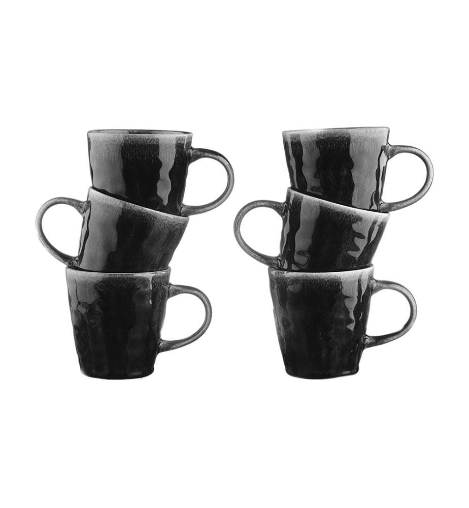 Set di 6 bicchieri Moon da 40 cl - Inchiostro