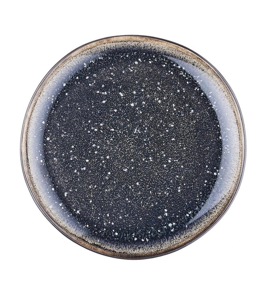 Set de 6 Assiettes Iris Ø16 Cm - Bleu Nuit