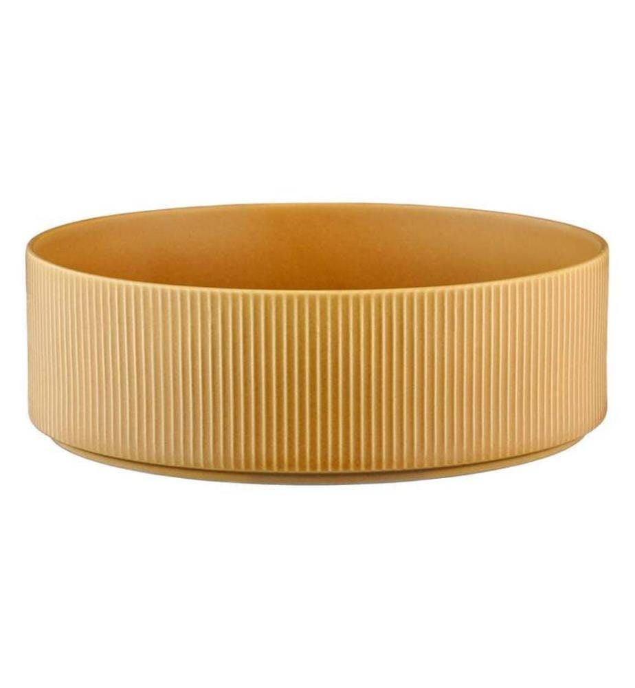 Saladiers Scandi Ø21,5cm Et Ø27,5cm - 2 pièces - Ocre