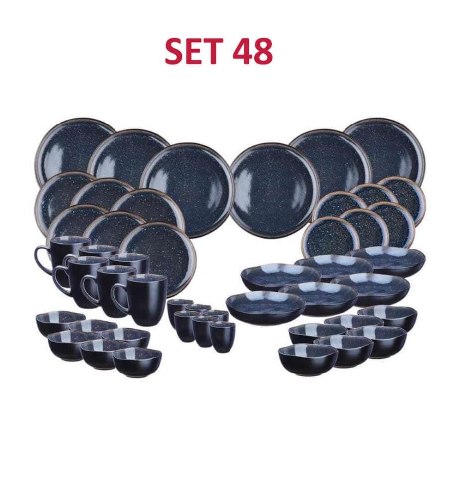 Set 48 pezzi Iris - Blu notte