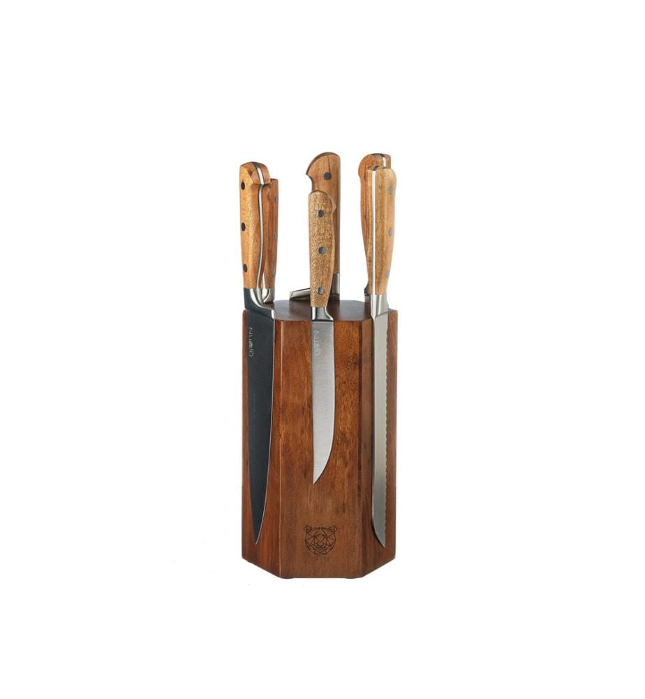 Ceppo di coltelli da cucina Jakob Imatra - 7 pezzi