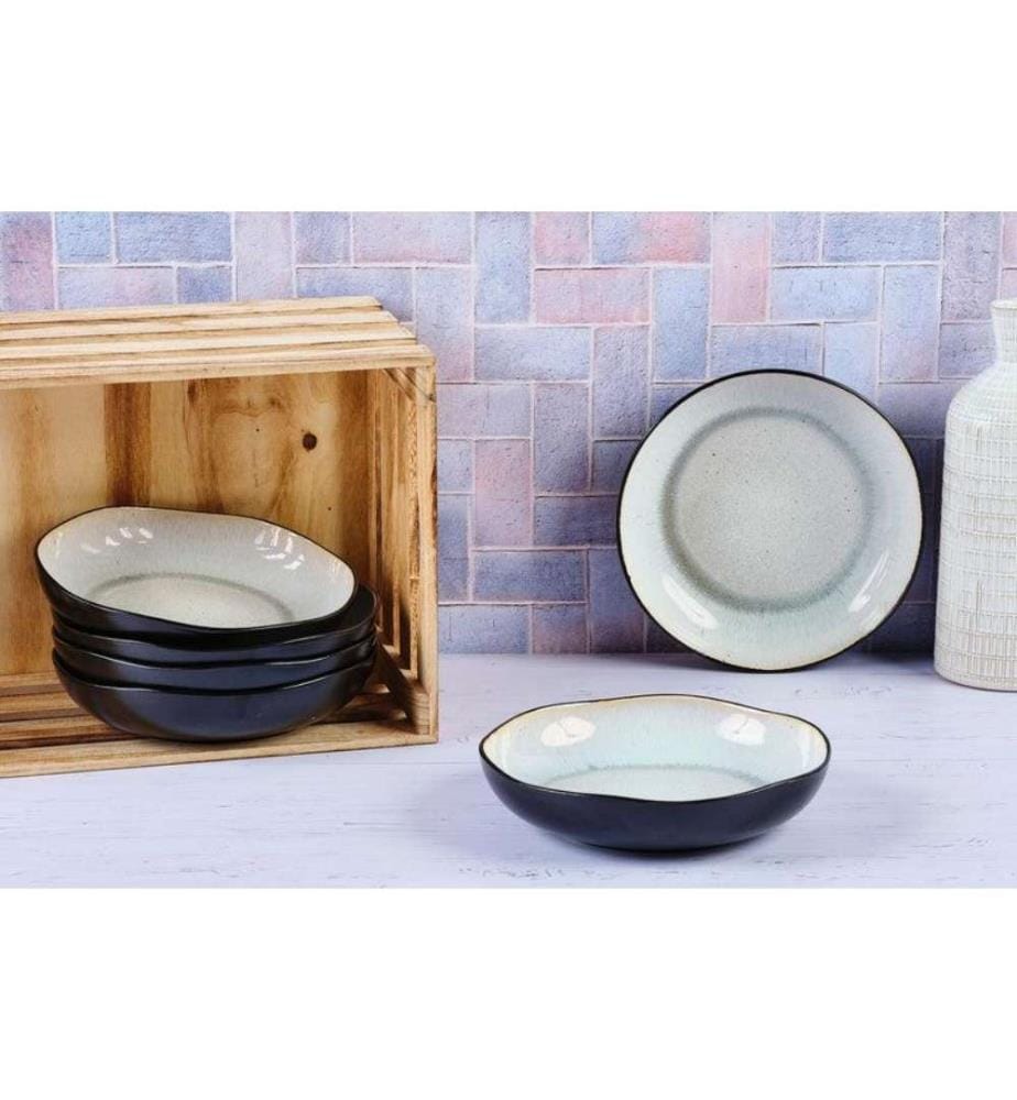 Björn 6 Teller Creusess Iris Ø 22,5 Cm - Weiss E… | DeinDeal