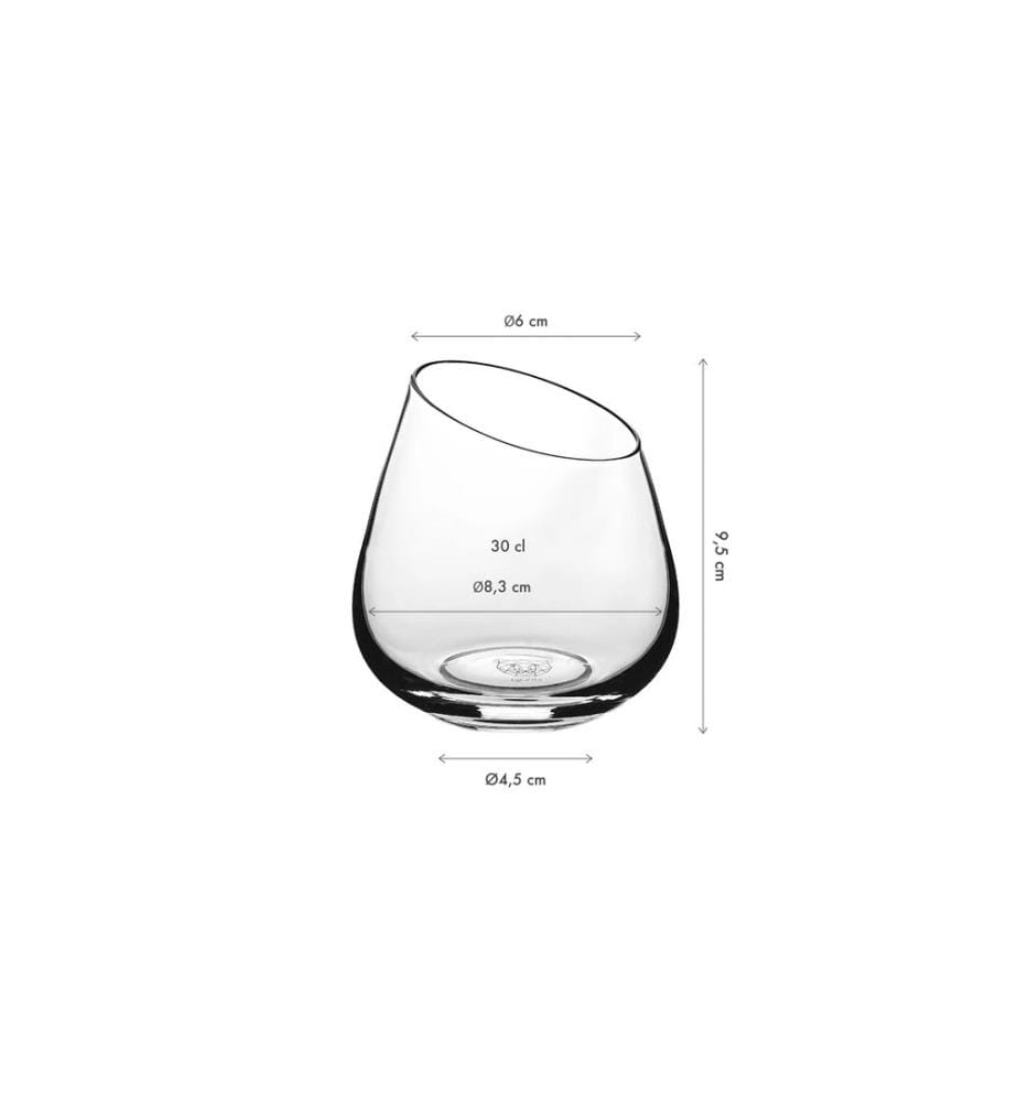 6 Gobelets 30 cl SVÄVA - Lot de 6 - Transparent
