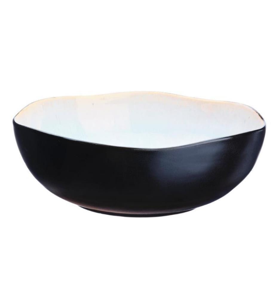2 Saladiers Iris Ø 24 Cm Et Ø 28,5 Cm - Blanc Ivoire