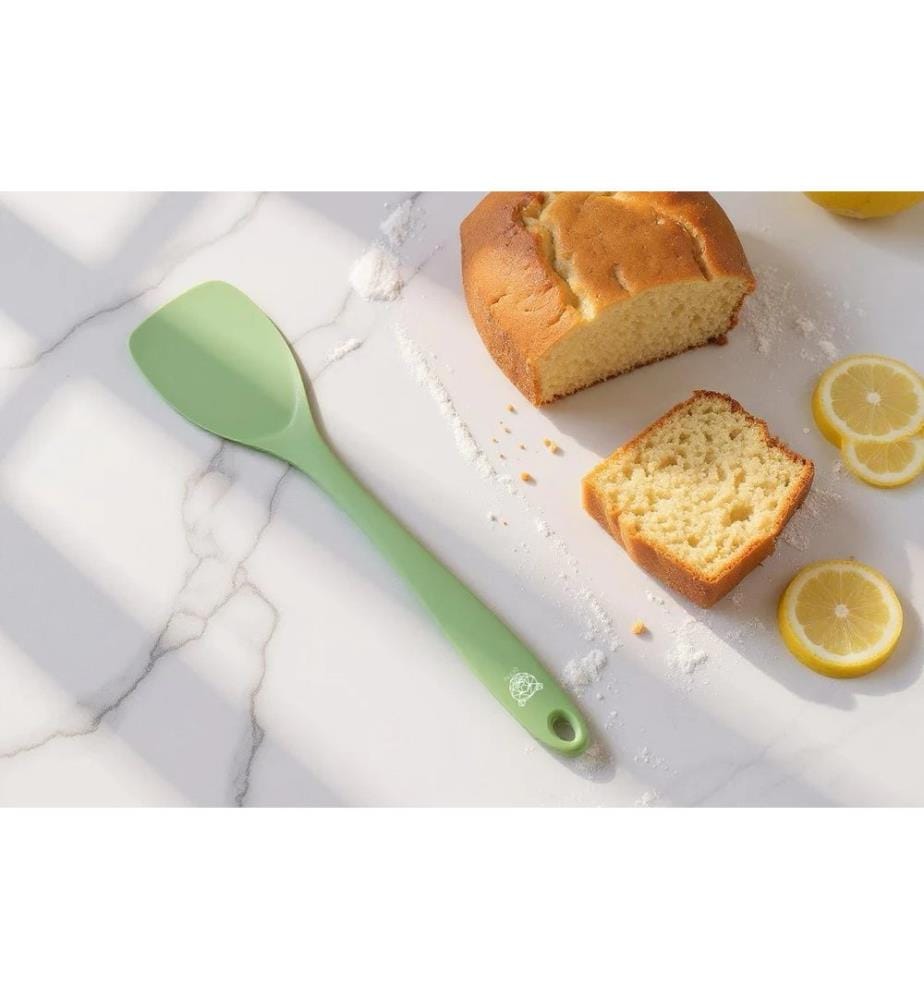 Lot de 2 couverts à salade en silicone IVAR - Vert