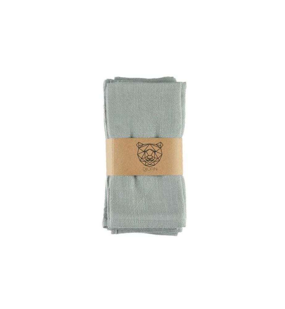 Lot de 6 Serviettes de table - vert clair