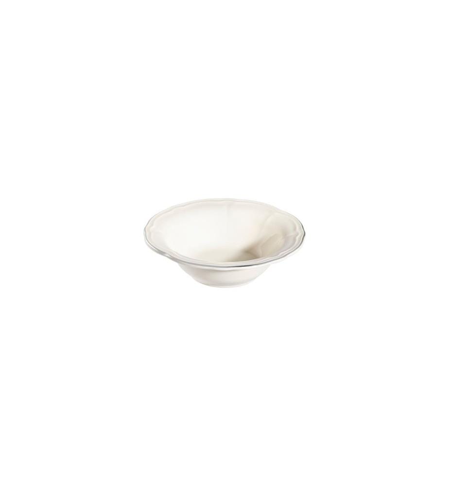Geschirrset (53-teilig) – Weiss-Silber