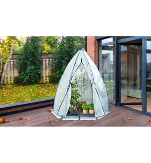 Überwinterungsgewächshaus Teepee - 140 x 140 x 160 cm