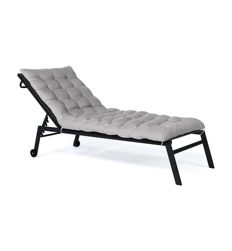 Coussin universel pour bain de soleil - Gris