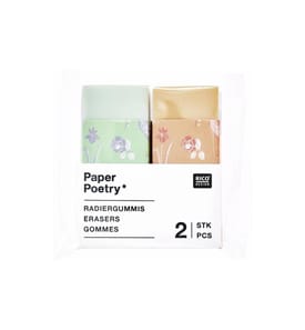 Rico Design Radiergummi Set Mint / Peach