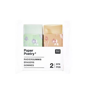 Rico Design Radiergummi Set Mint / Peach