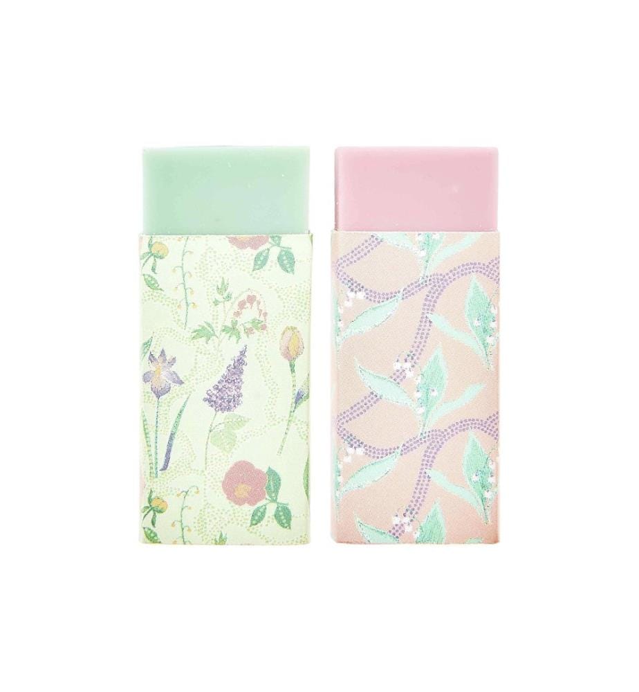 Rico Design Radiergummi Set Hellgrün / Rosa