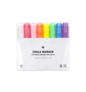 Rico Design Kreidemarker 8 Stück, Mehrfarbig