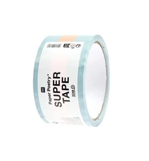 Rico Design Klebeband Paper Poetry 0.5 mm x 33 m, Neonorange/Hellblau