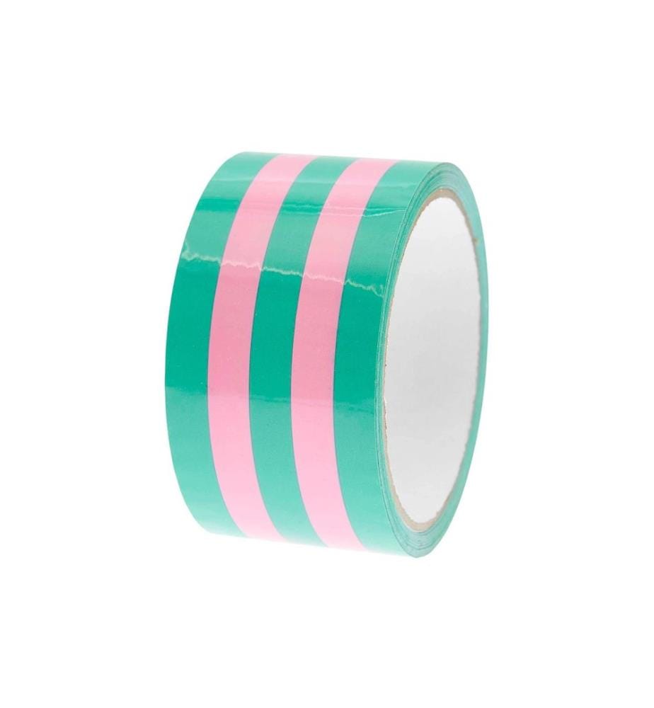 Rico Design Klebeband Paper Poetry 0.5 mm x 33 m, Grün/Rosa