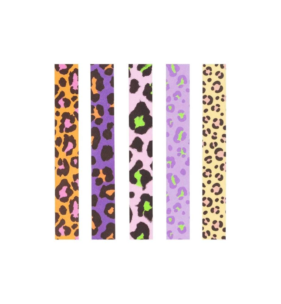 Rico Design Washi Tape Leo 5 Stück, Mehrfarbig