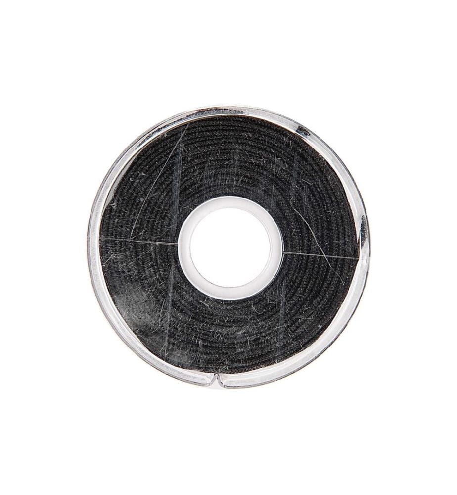 Rico Design Kordelband Makramee 1 mm x 10 m, Schwarz