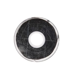 Rico Design Kordelband Makramee 1 mm x 10 m, Schwarz