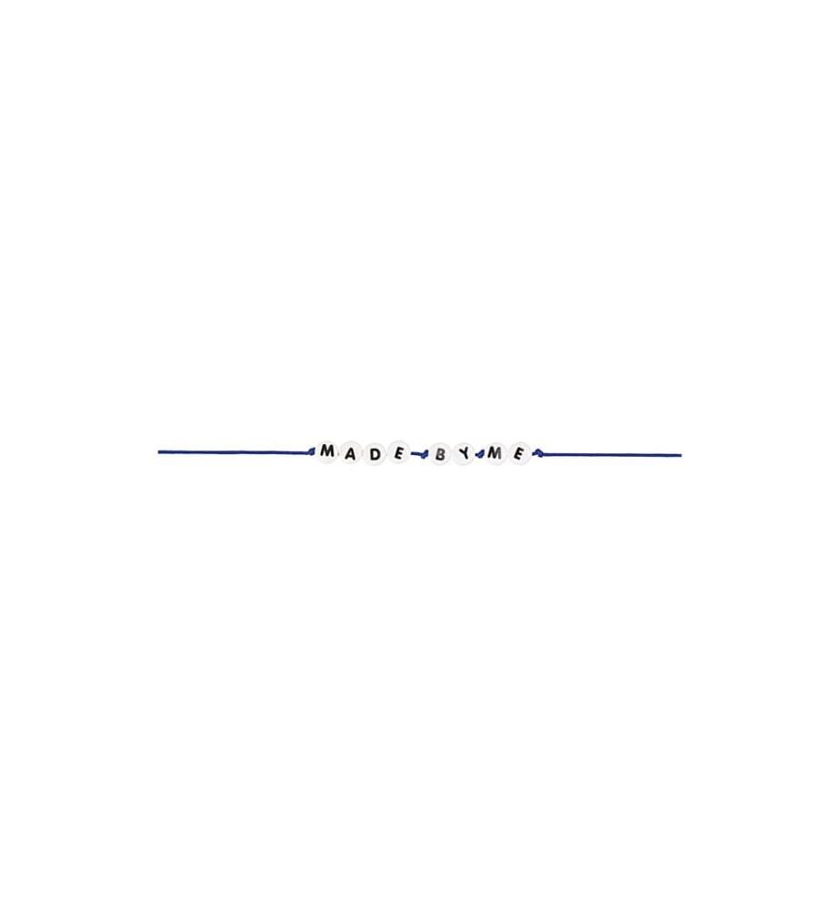 Rico Design Kordelband Makramee 1 mm x 10 m, Schwarz