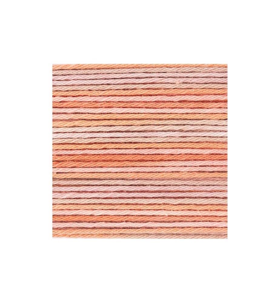 Rico Design Wolle Creative Ricorumi DK Print 25 g, Lachs-Mix