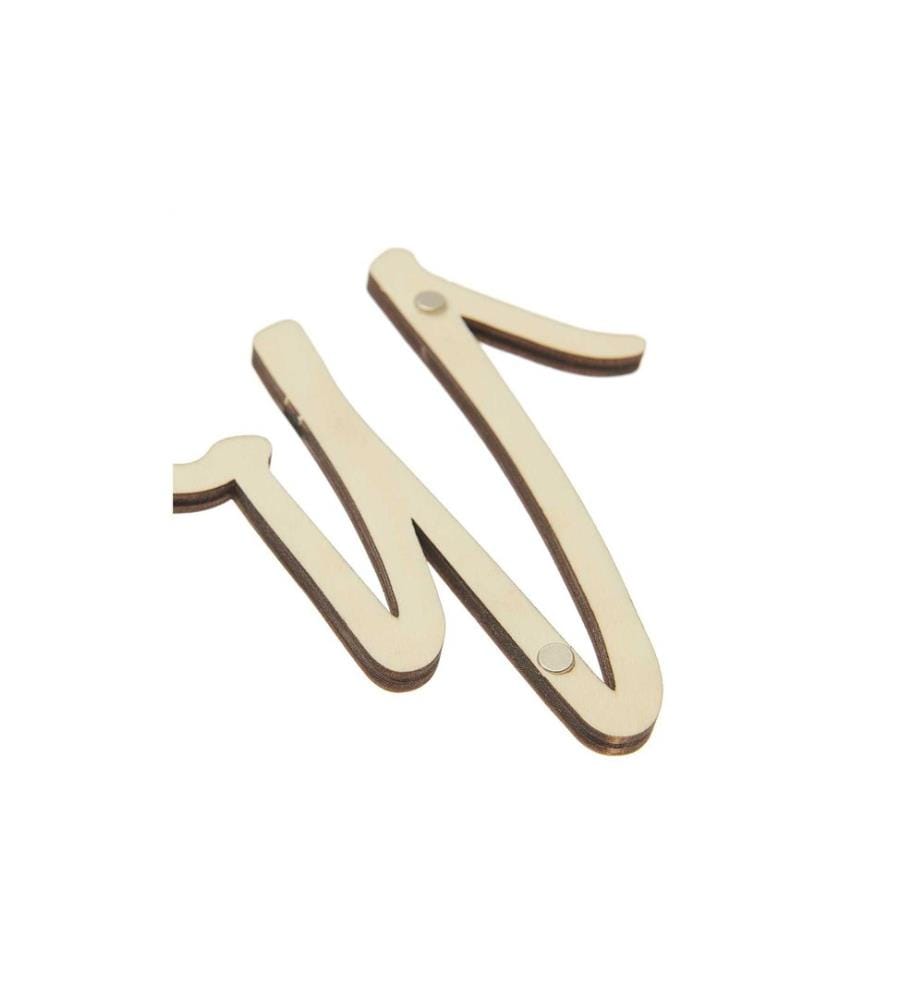 Rico Design Holzartikel Welcome 29 x 10 cm, magnetisch