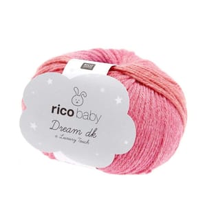 Rico Design Wolle Baby Dream dk 50 g, Hellrot