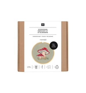 Rico Design Stickset Pilze Ø10 cm