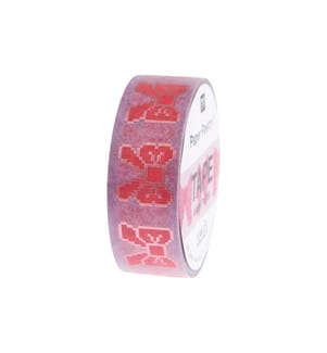 Rico Design Washi Tape Schleifen Rosa/Flieder