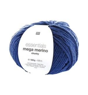Rico Design Laine Essentials Mega Wool chunky 100 g, Bleu