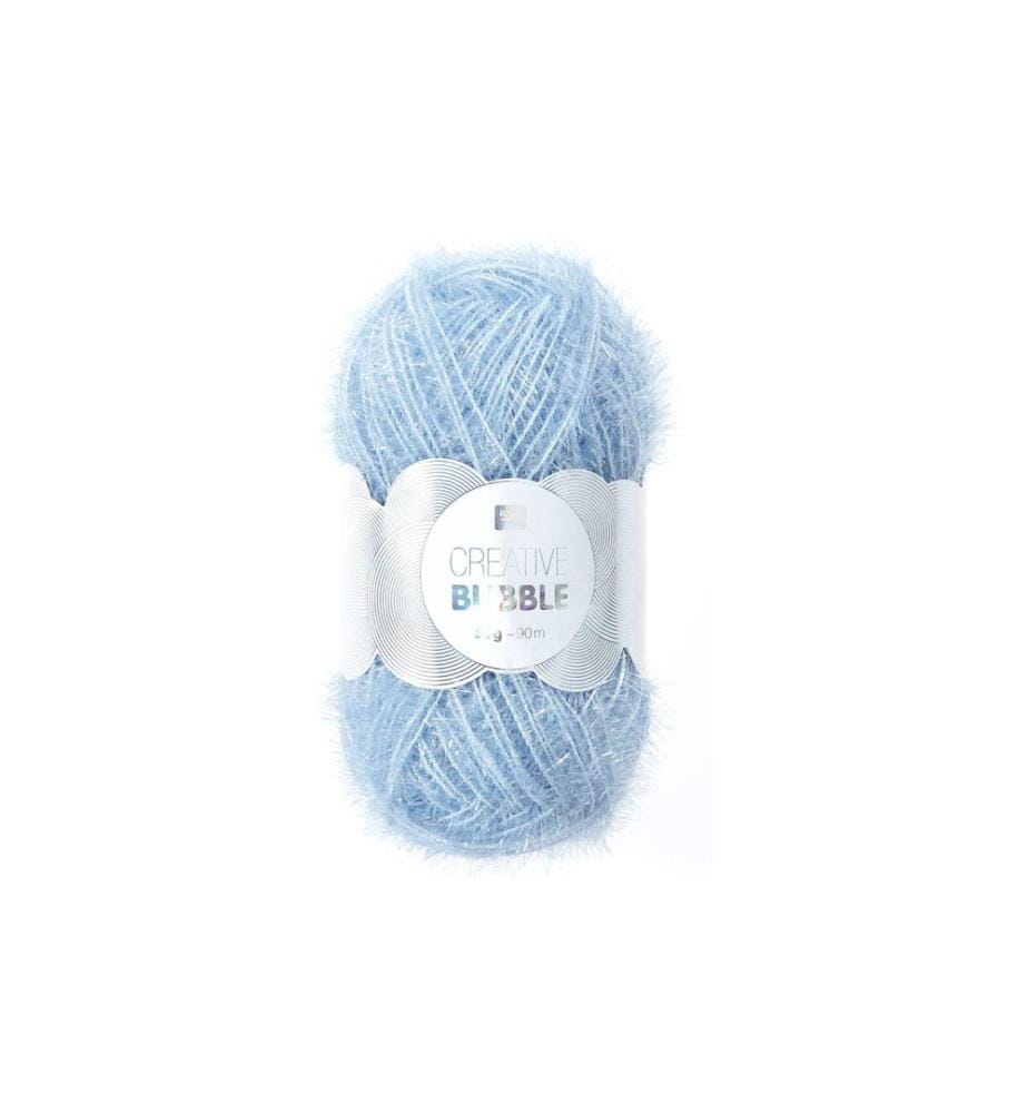 Rico Design laine Creative Bubble 50 g bleu pigeon