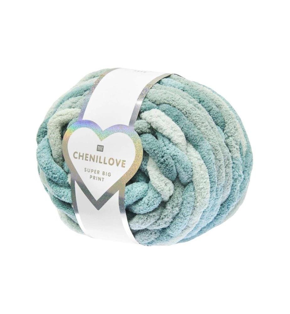 Rico Design Laine Rico Chenillove Super Big 300 g, Aqua