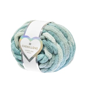 Rico Design Laine Rico Chenillove Super Big 300 g, Aqua