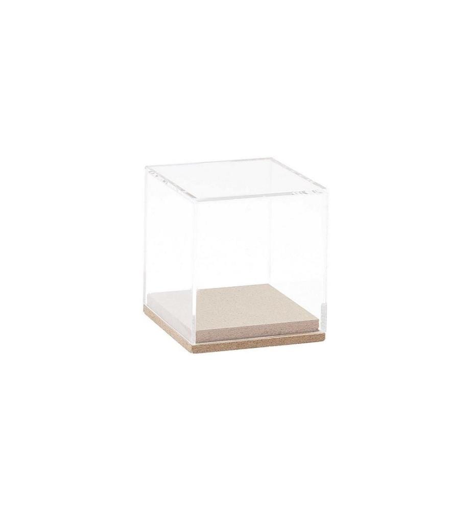 Rico Design Mini-figurine cloche décorative cube L, 13 x 12.5 x 12.5 cm