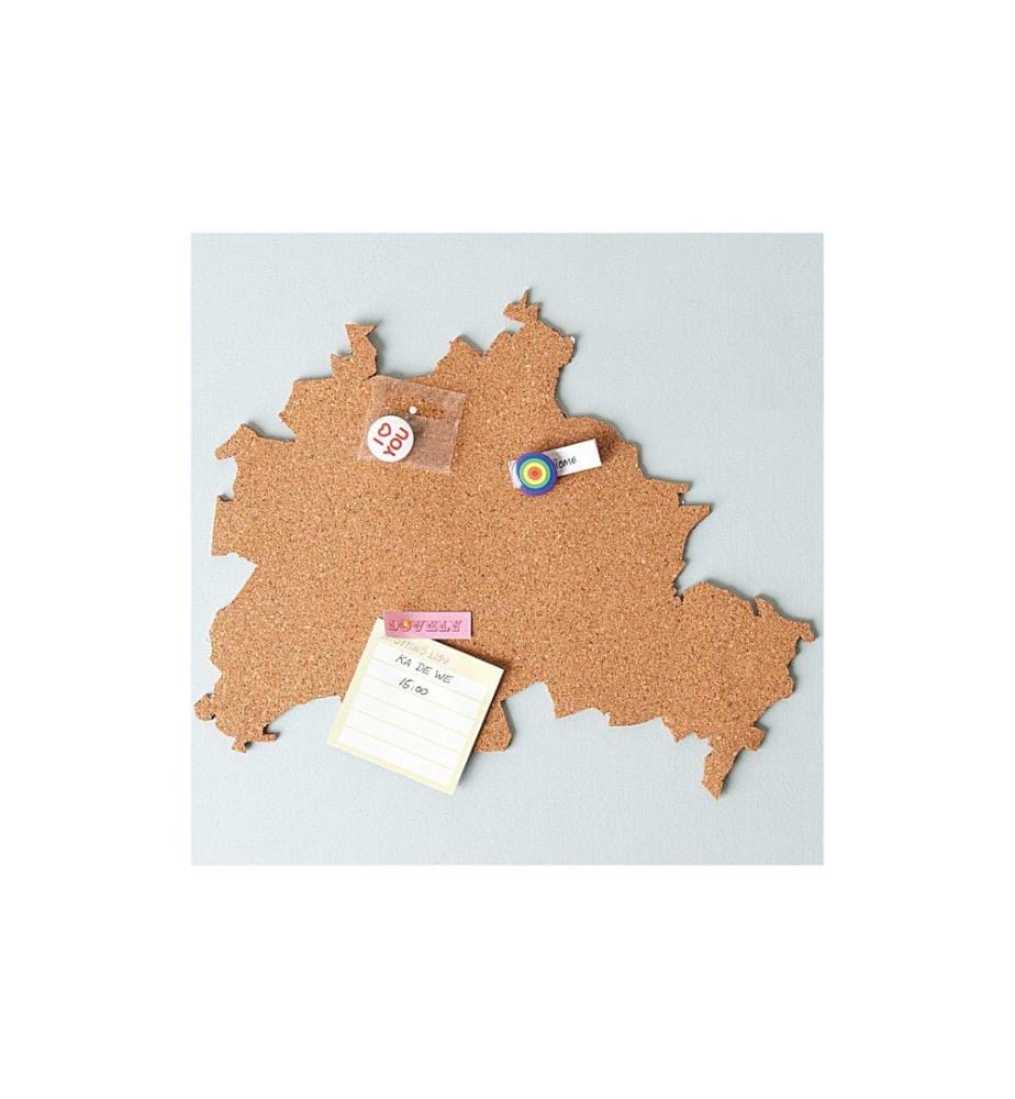 Rico Design Korkplatte 30 cm rund, 2 Stück