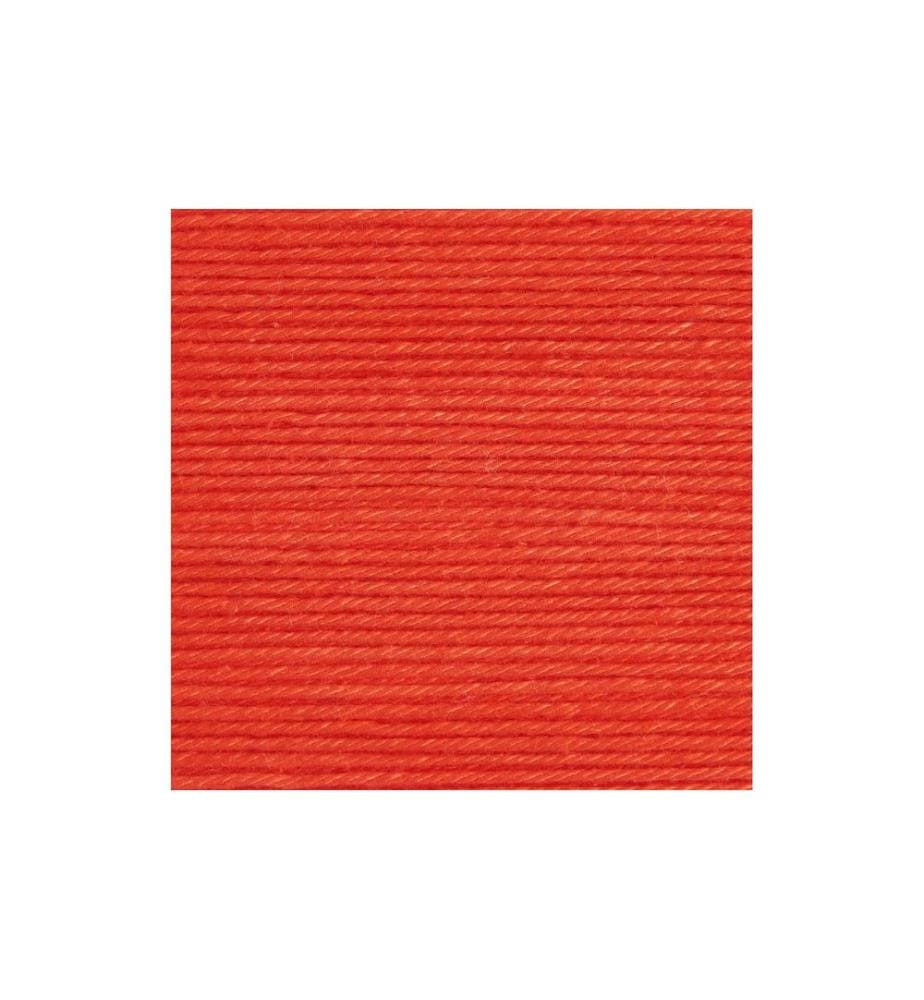 Rico Design Baumwollgarn Erdbeere, 50 g, 125 m