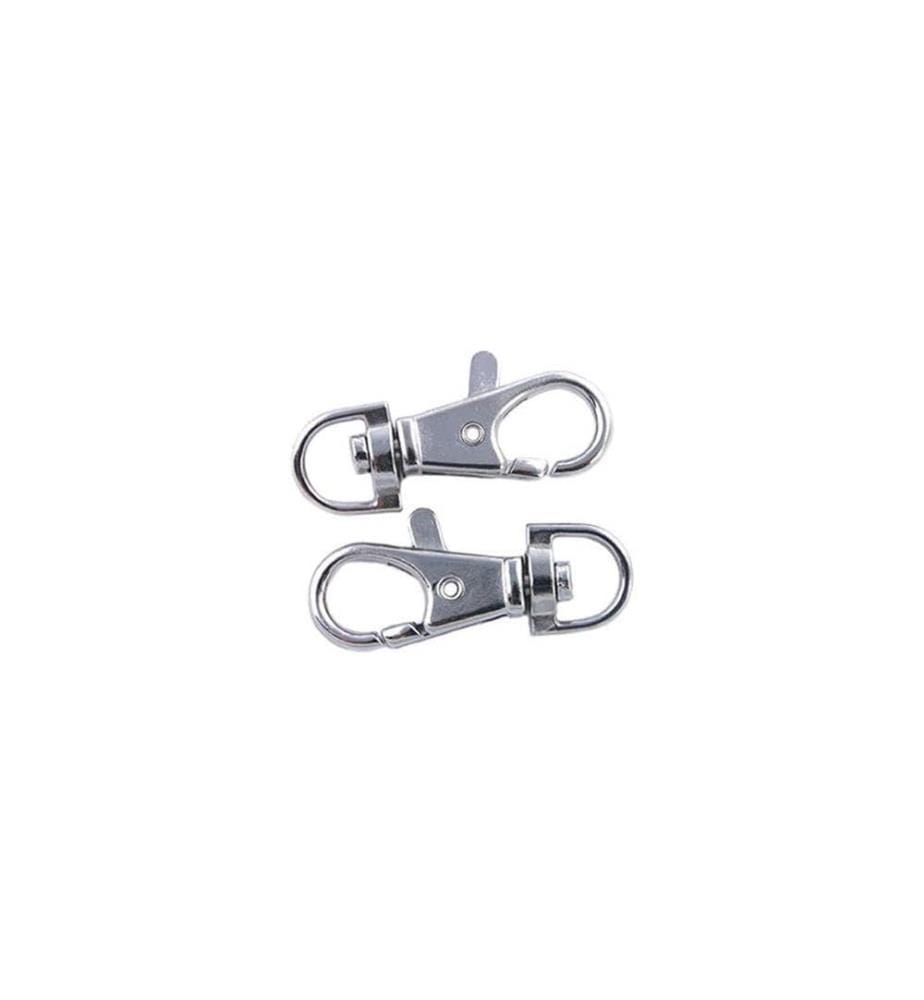 Rico Design Anhänger Karabiner 38 x 18 mm, 2 Stück