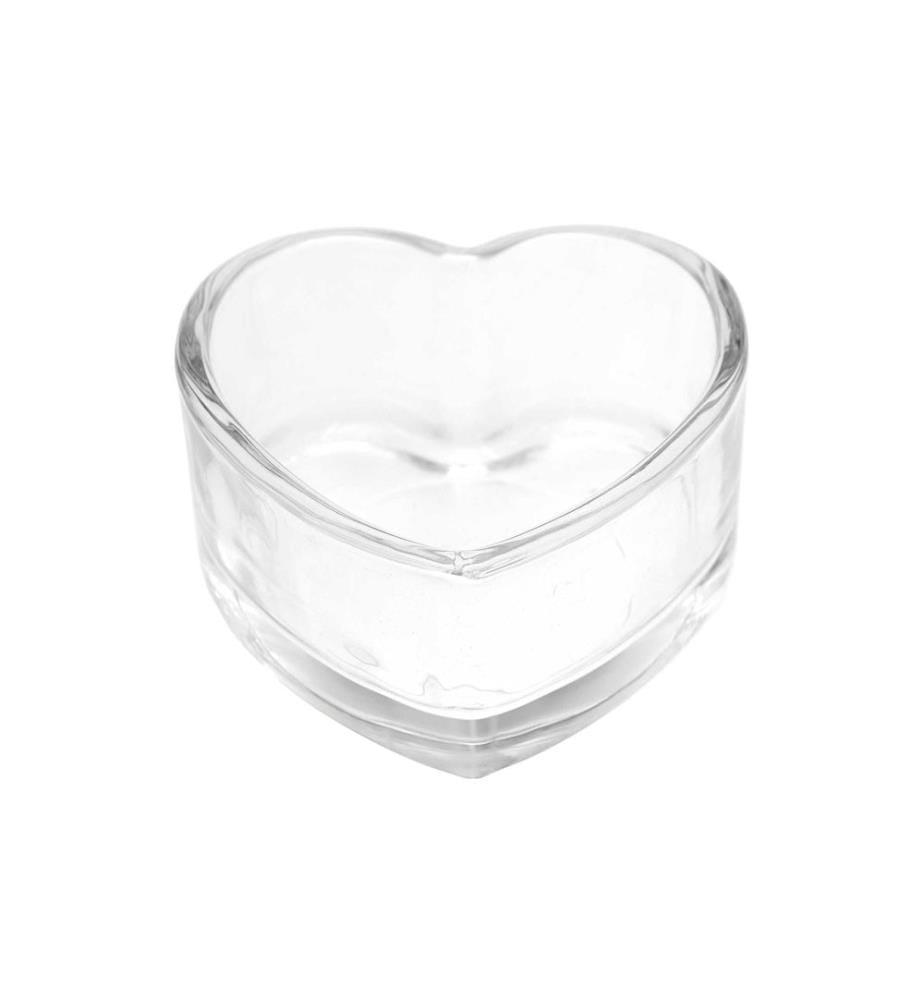 Rico Design Glasgefäss  Herz 7.7 x 7.7 x 3.8 cm