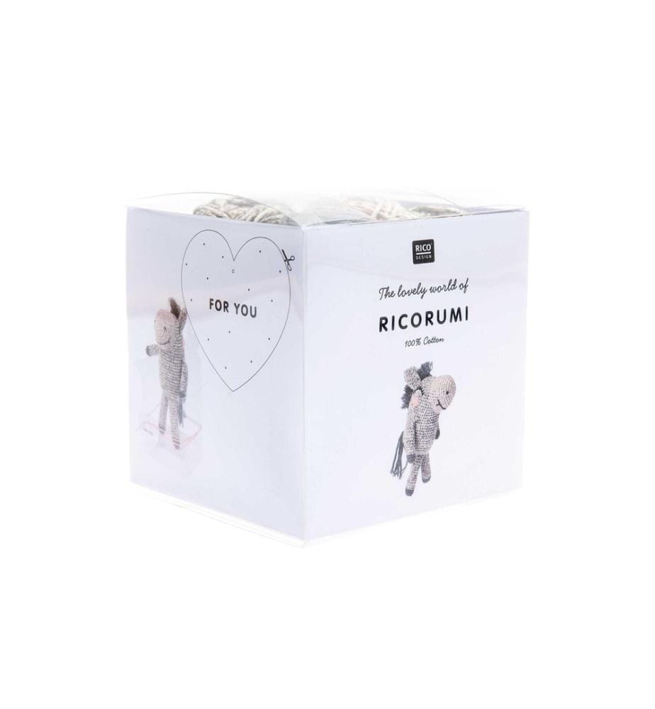 Rico Design Häkelset Creative Ricorumi Esel