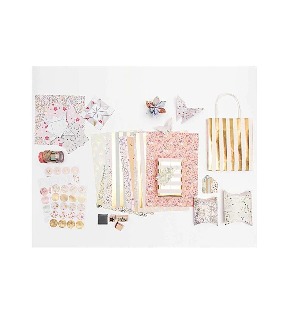Rico Design Washi Tape Bouquet Sauvage 5 Stück, Mehrfarbig, 10 m